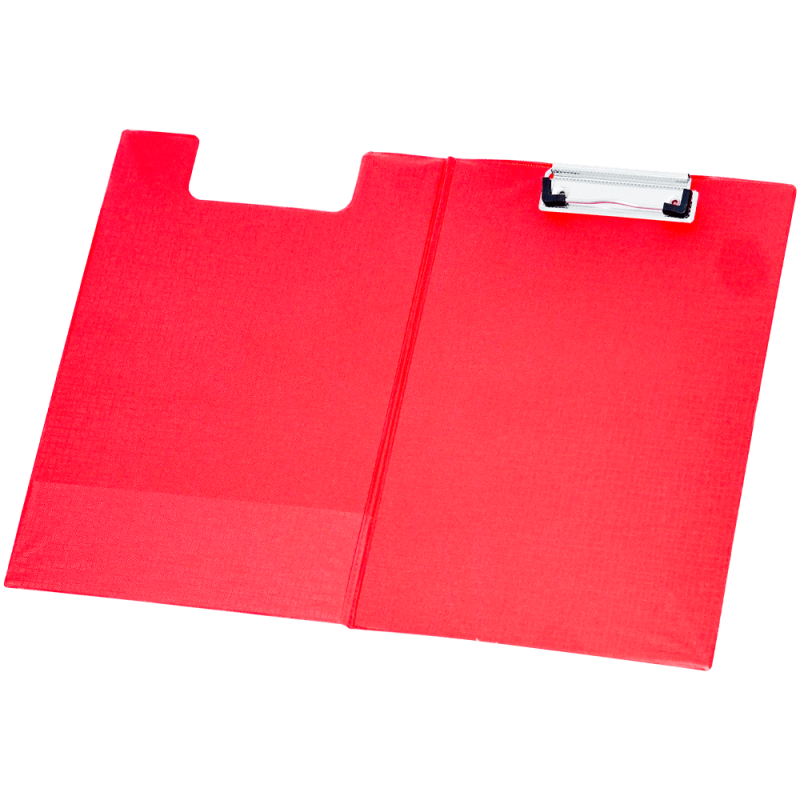 Clipboard A4 plastic dublu suport documente cu clema metalica culori diverse Adison